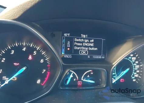 2013 Ford Escape Titanium z USA, uszkodzony, nr VIN 1FMCU0J96DUB14111